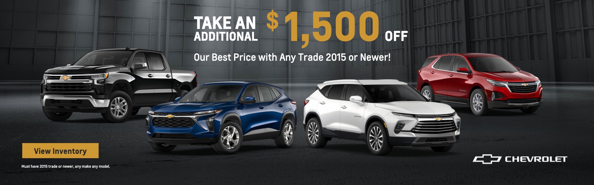Take an Additional $1,500 Off